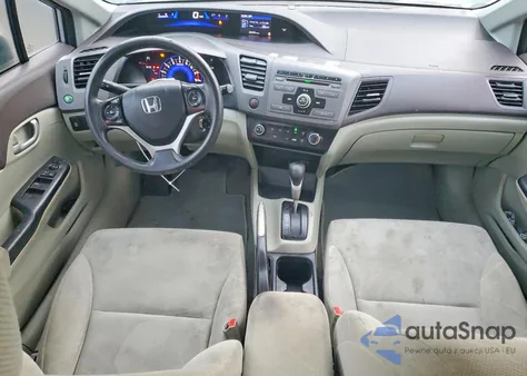 2012 Honda Civic Lx из США, поврежденный, VIN 19XFB2F54CE031475